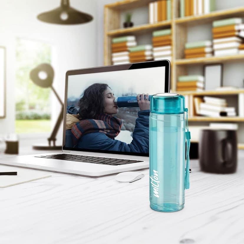 Bello Water Bottle - Pack of 1 (Turquoise) view 2