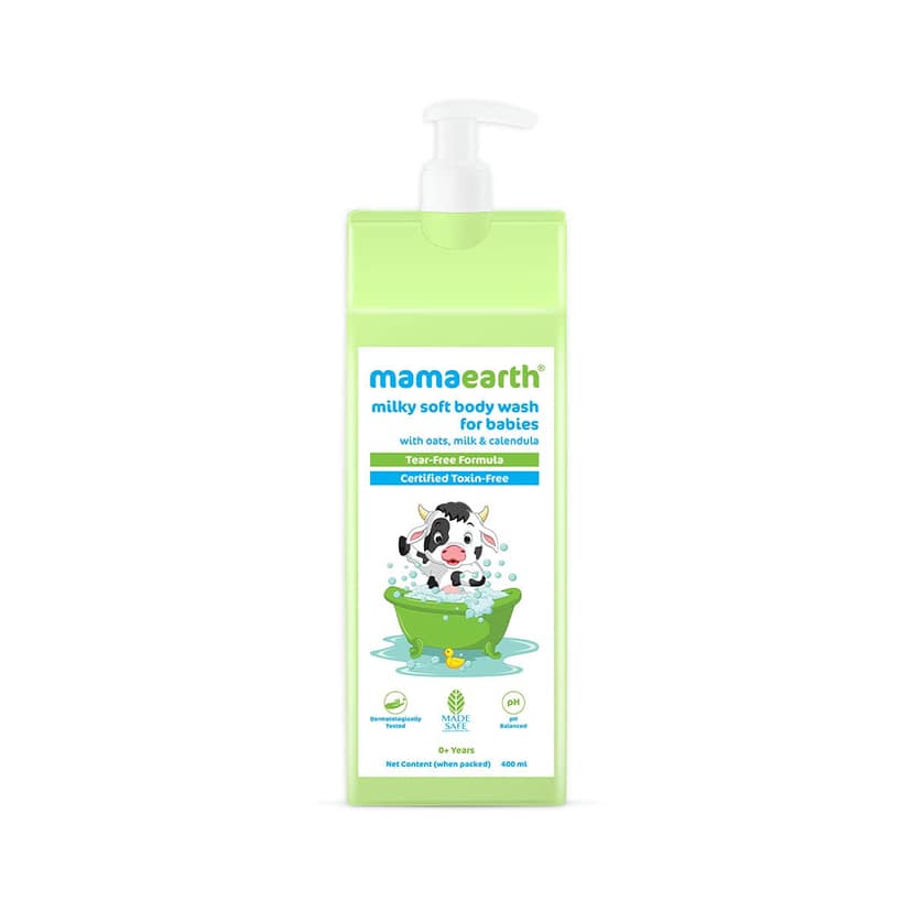 Mamaearth Milky Soft Body Wash For Babies view 2