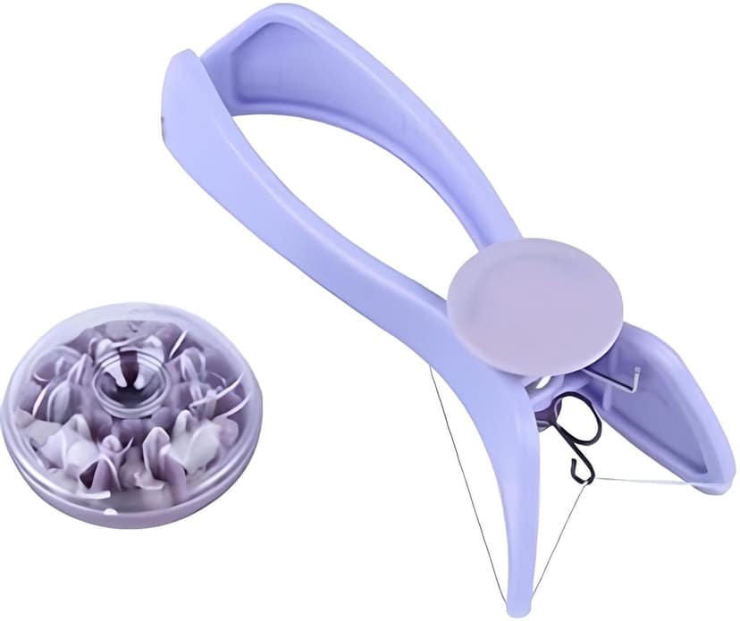 Portable Facial Hair Threading Remover with Extra Threads | Manual Thread Epilator for Upper Lip, Chin, Forehead & Sideburns | Gentle on Skin, No Chemicals | Compact, Travel-Friendly Hair Removal Tool (Original Quality) view 6