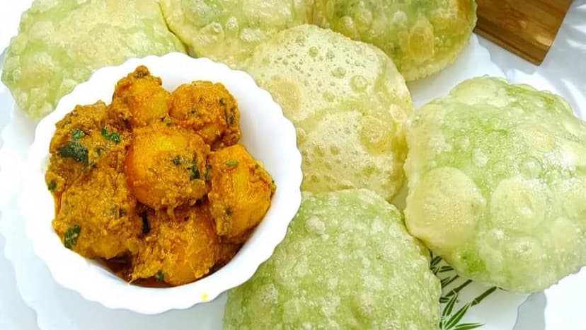Koraishutir kachori 4 pcs
