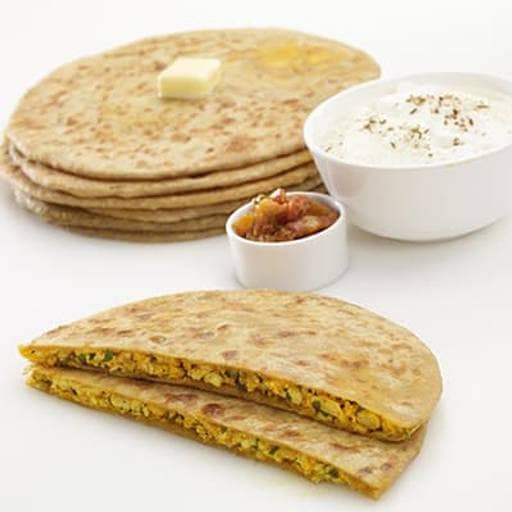 Aloo Pyaz Paratha