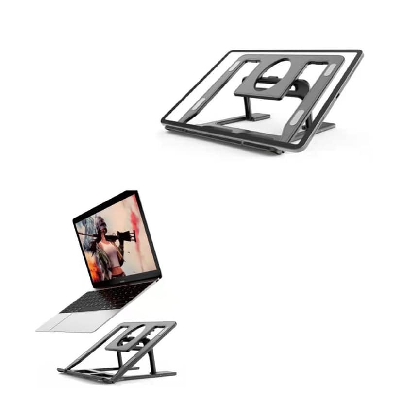Adjustable, Portable & Foldable Laptop Stand – Compact and Convenient for Easy Use view 3