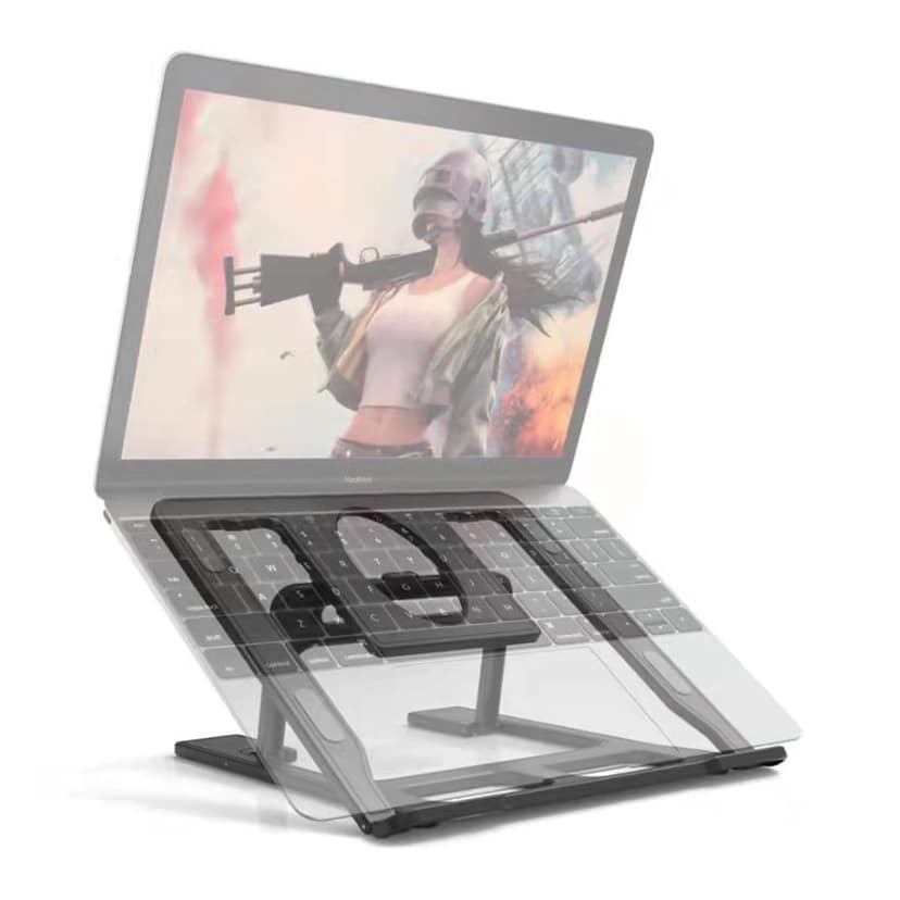 Adjustable, Portable & Foldable Laptop Stand – Compact and Convenient for Easy Use view 4