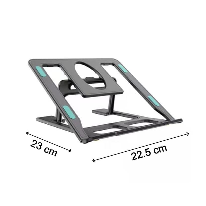 Adjustable, Portable & Foldable Laptop Stand – Compact and Convenient for Easy Use view 5