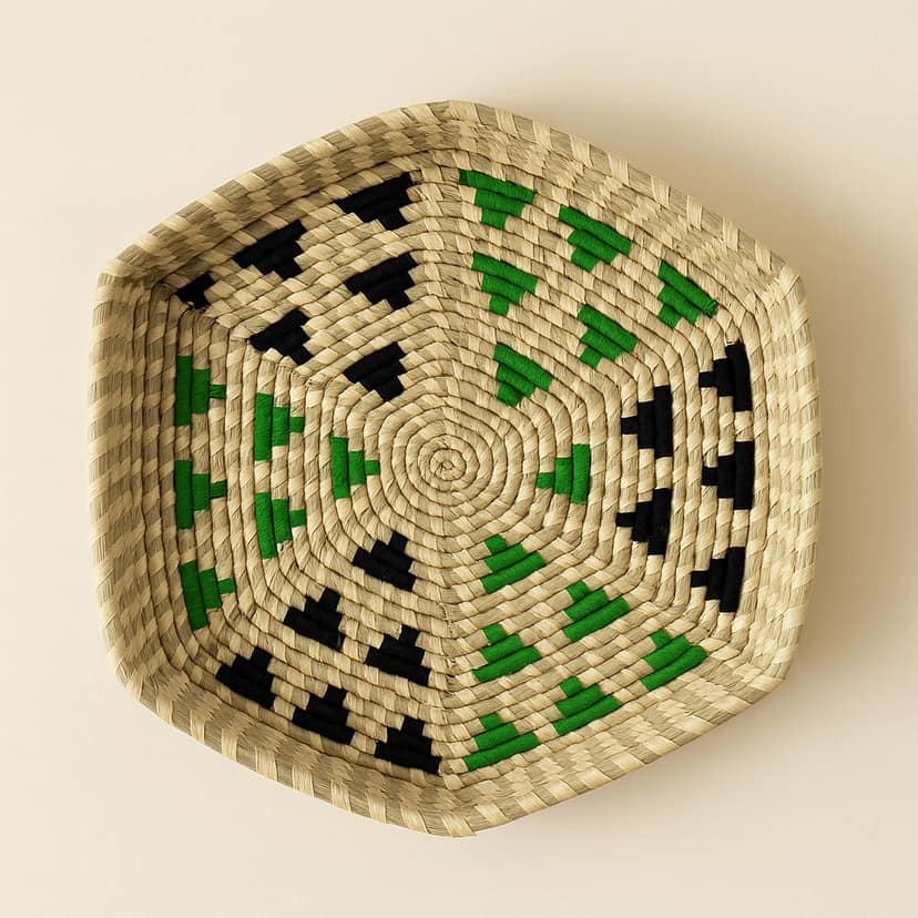 HexaWeave Tiger Grass Tray view 2