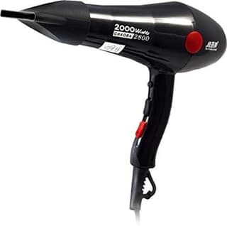 Chaoba 2000W Professional Hair Dryer with Hot & Cold Air | 2 Speed Settings | Styling Nozzle & Diffuser | Powerful Blow Dryer for Men & Women (Standard)
