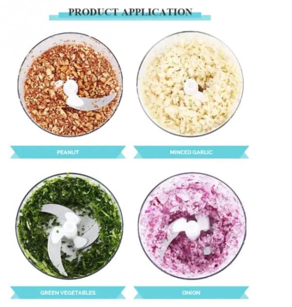 Wholesale Item - MINI VEGETABLE PUSH CHOPPER (800ML) - MOQ 18 Pieces view 3