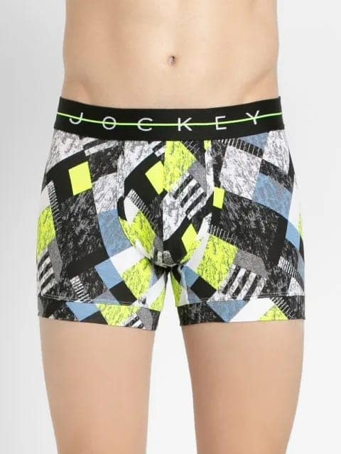 Jockey Men's NY02 Printed Trunk view 5