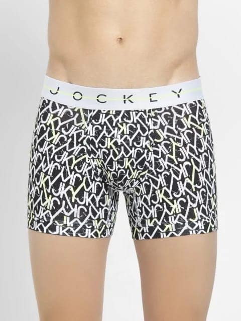 Jockey Men's NY02 Printed Trunk view 9