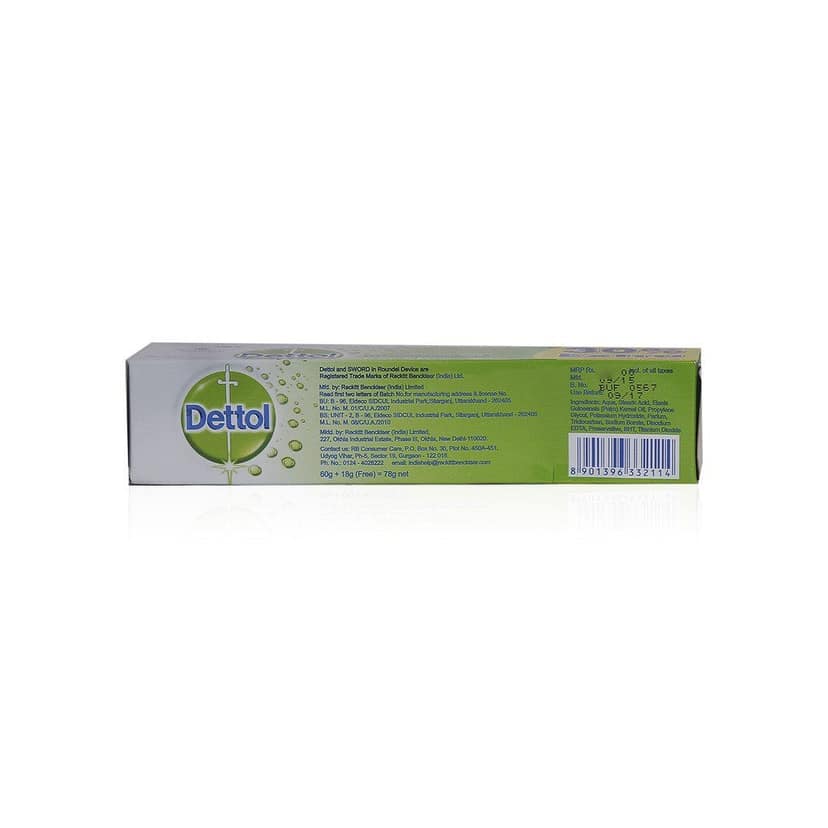 Dettol Fresh Lather Shaving Cream, 60 grams Carton view 2