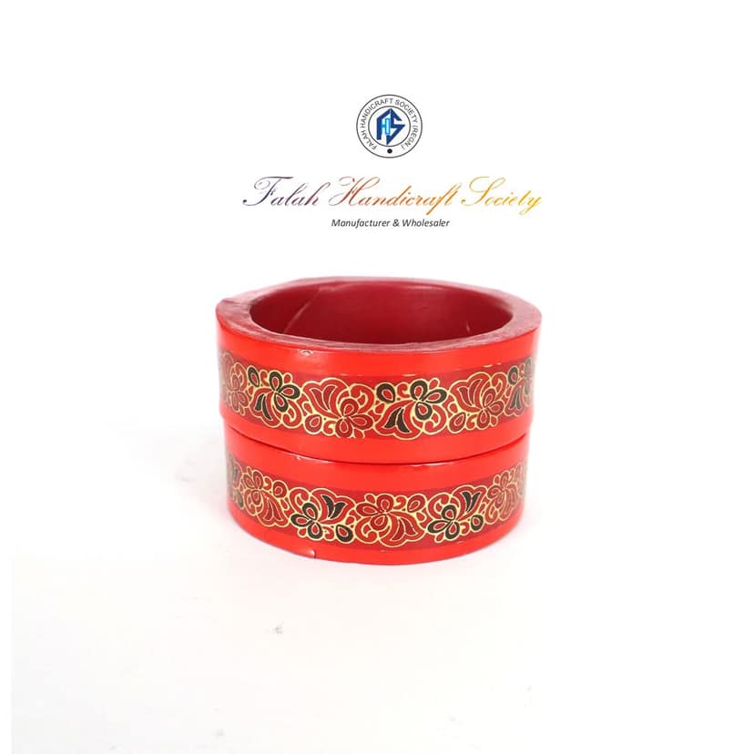 FHS Traditional Handmade Flowers Design Peach Colour