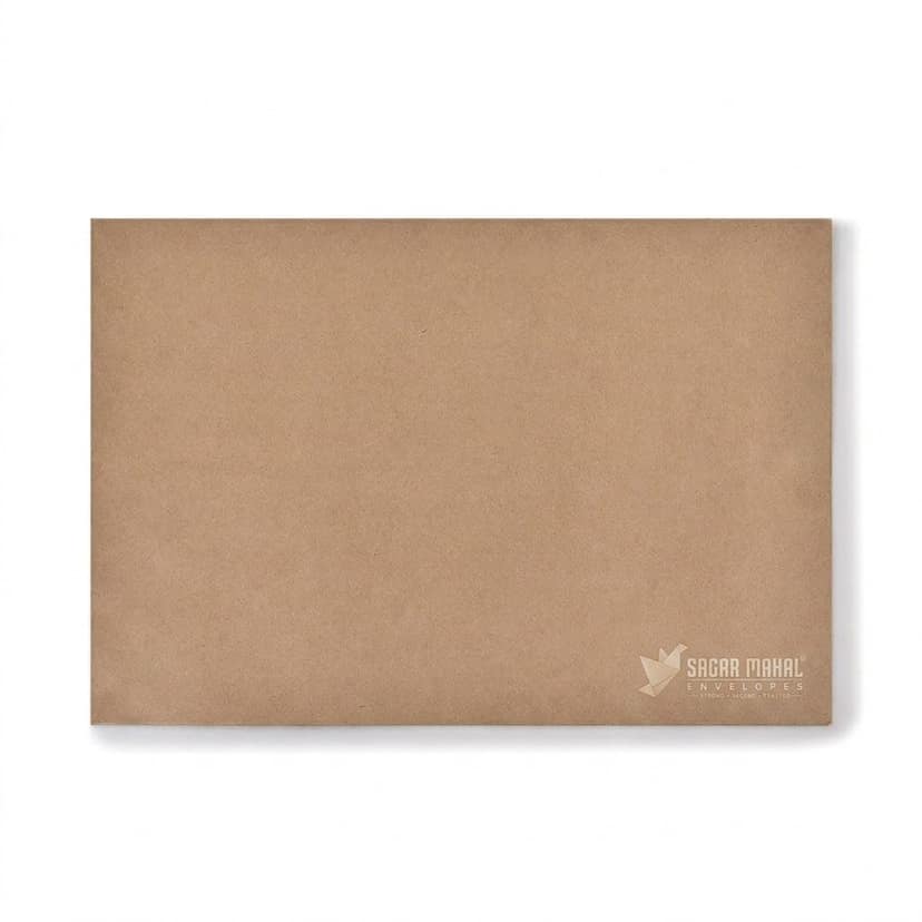 12x10 Inch Brown Kraft Envelopes, 85 GSM A4 Size Eco-Friendly Covers view 2