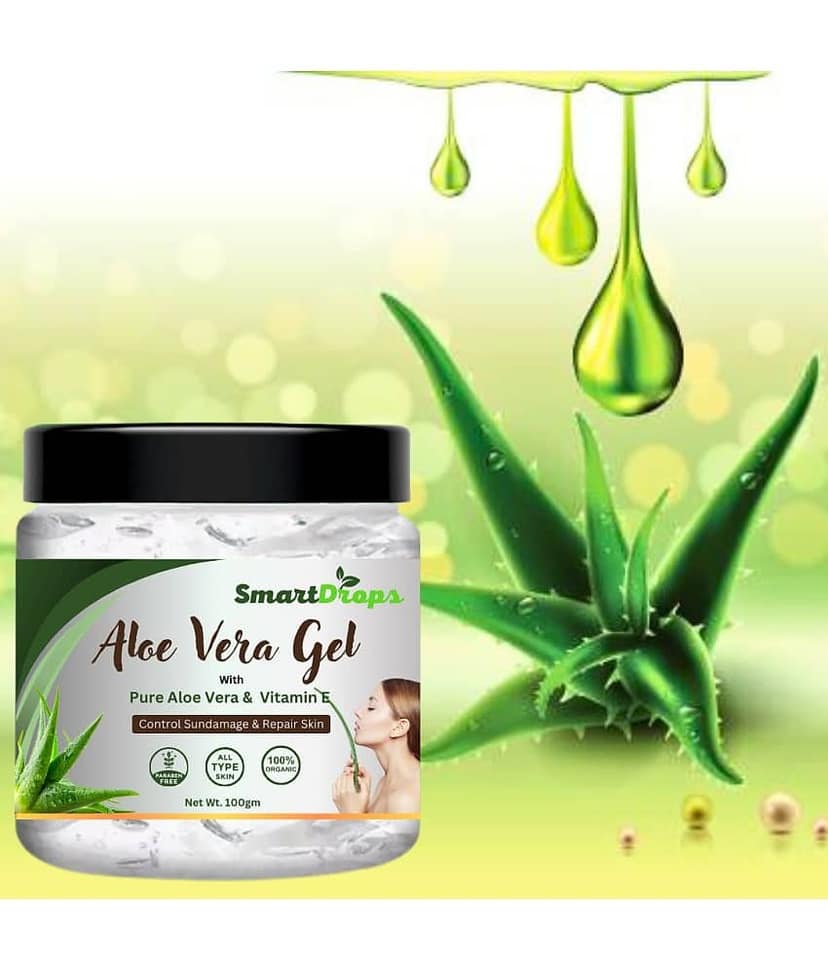 Smartdrops Day Cream All Skin Type Aloe Vera ( 100 gm )