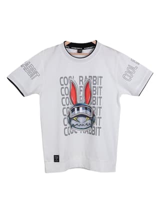 Albion Kids Apparel Adams Apple White T-Shirt