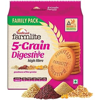 Sunfeast Farmlite 5 Grain Digestive Biscuit, 800 g - 800 gm - One unit