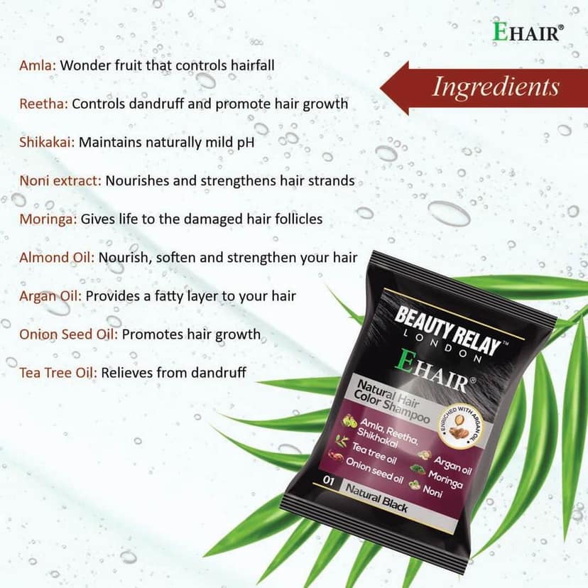 Hair Color Shampoo - 40ml view 3