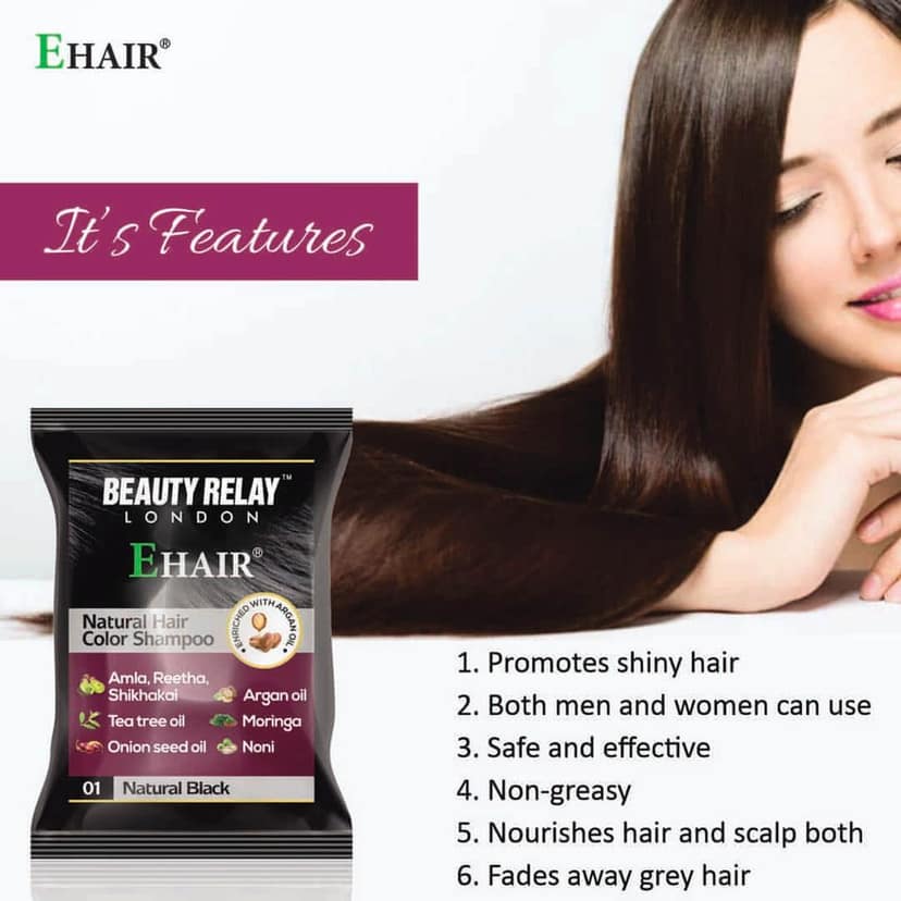 Hair Color Shampoo - 40ml view 4