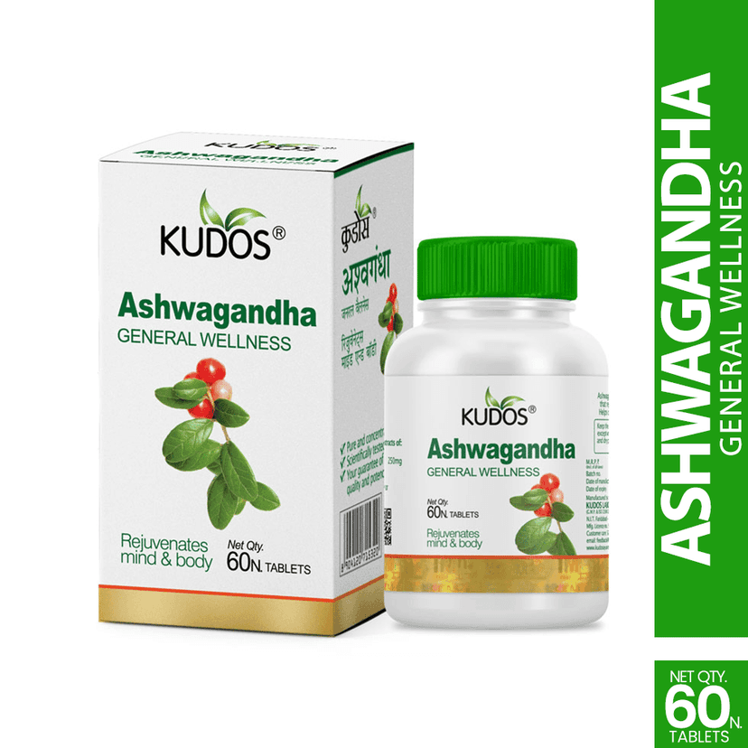 Kudos Ashwagandha Tablets view 2