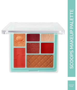 Glam21 Scoop Makeup Palette Eyeshadow+Contour+Highlighter+Blusher Matte & Shimmer Kit
