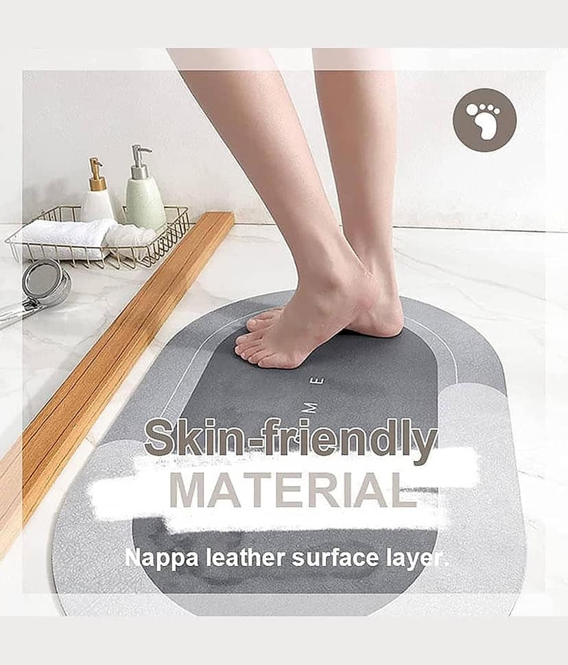 GEEO Pack of 1 40x60 Bath Mat Assorted view 2
