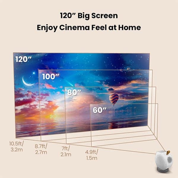 BenQ GV50 Laser Portable FHD Projector view 7