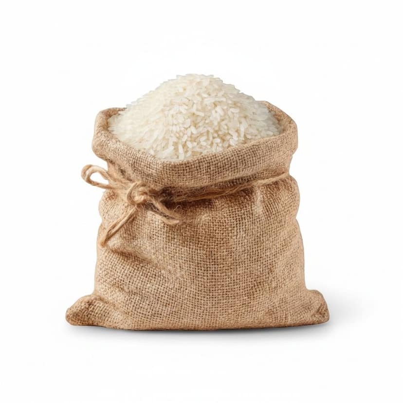 Premium White Rice - 10 kg - One jute bag view 3