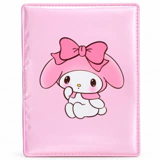 My Melody Pink PU Leather Notebook & Pen Journal Set