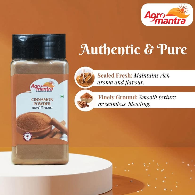 Agro Mantra Combo Of Shahi Garam Masala & Cinnamon Powder 100gm Each view 5