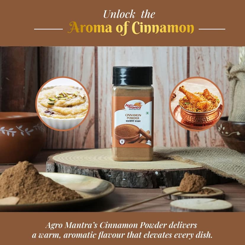 Agro Mantra Combo Of Shahi Garam Masala & Cinnamon Powder 100gm Each view 7