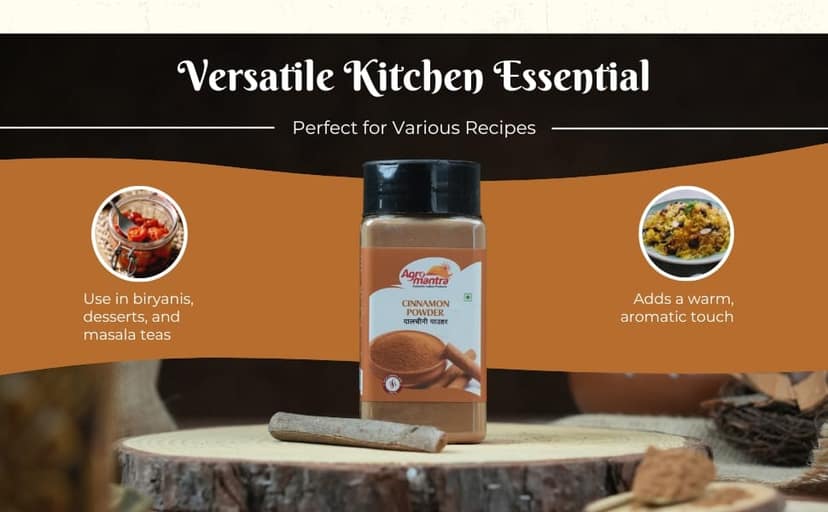 Agro Mantra Combo Of Shahi Garam Masala & Cinnamon Powder 100gm Each view 9
