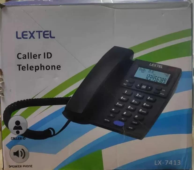 Lextel LX-7413 Landline Corded Caller ID Speaker Phone view 2