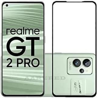 PLUGTECH Advanced Tempered Glass With Anti-Explosion 9H Hardness Edge-To-Edge Coverage Screen Guard for Realme GT2PRO