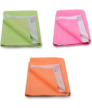 CATCUB Multi-Colour Laminated Waterproof Sheet ( 70 cm × 50 cm - 3 pcs )