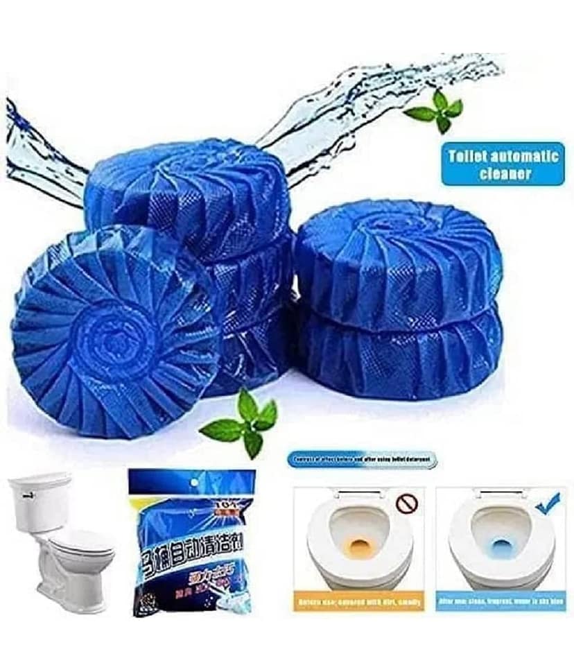 DHSMART Automatic Flush Toilet Bowl Toilet Cleaner Tablets Powerful For Bathroom Cleaning 450 Pack of 10 view 3