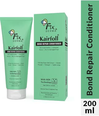 Fixderma Kairfoll Bond Repair Conditioner for Coloured Hair with 15% Red Onion & Keratin (200 ml)
