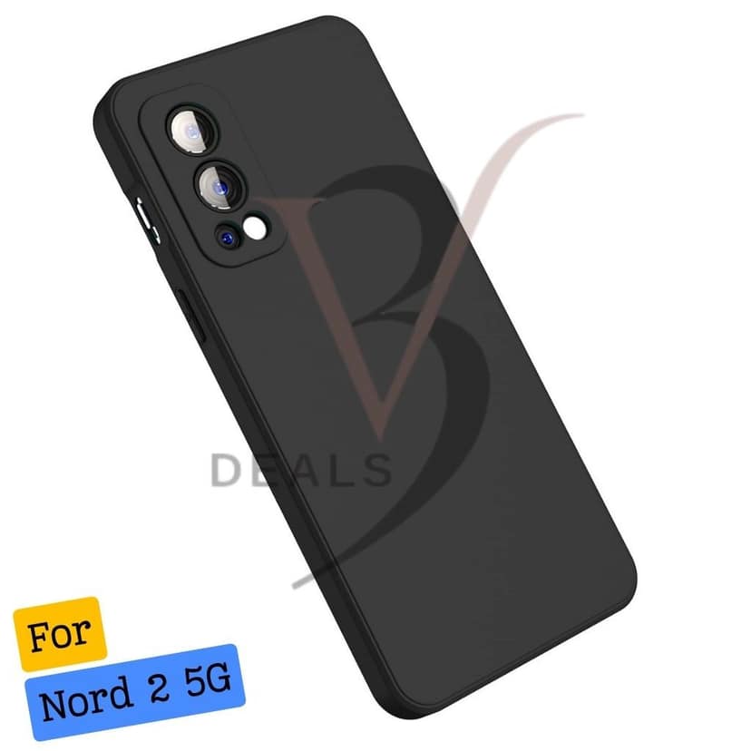 V3Deals Silicon Back Cover for OnePlus Nord 2 5G, Slim Fit Raised edges guard camera and screen scratches, Precise port cutouts, Durable flexible silicon view 7