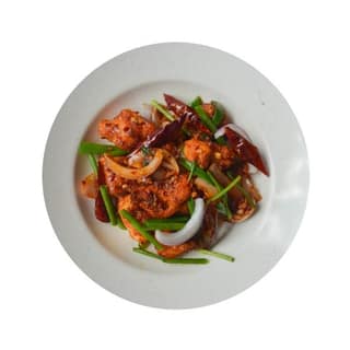 Chicken In Dry Red Chilli Half