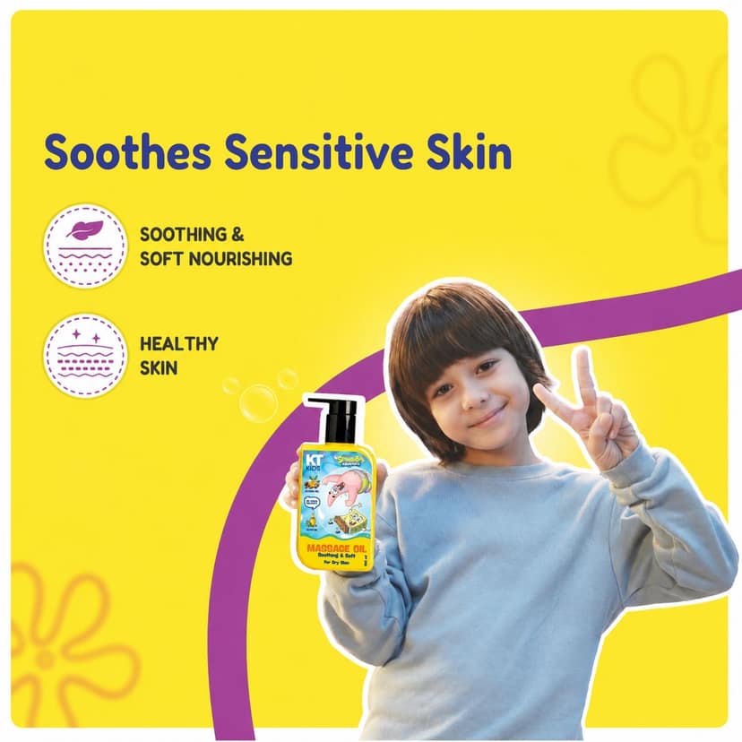 KT Kids Massage Oil – 150ml view 4