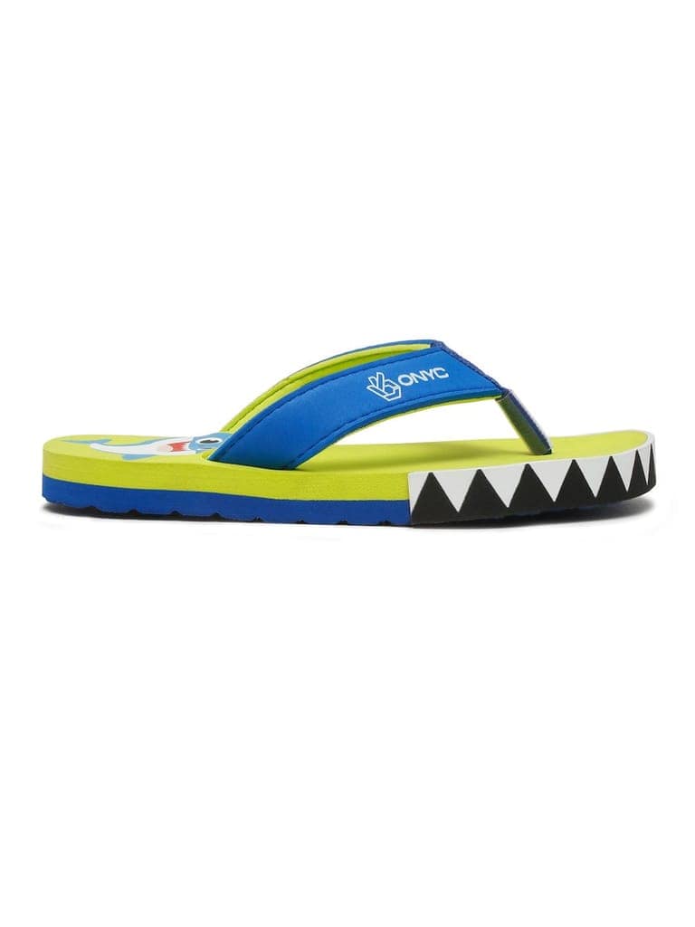 Premium Shark V-Shape Flip-flops With Foxing (Unisex) view 3