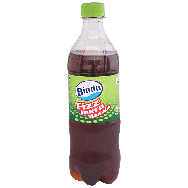 Bindu Soda - Fizz, Jeera Masala, 600 ml Bottle