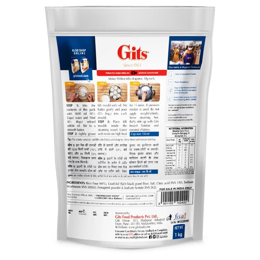 Gits DOSA MIX 1 KG view 2