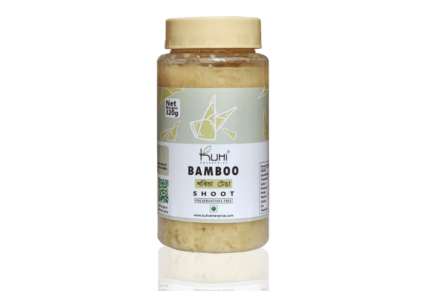 Kuhi's Bamboo Shoot (Raw) Baas Ka Achaar | No Preservatives | Homemade FERMENTED Pickle (250 GMS)