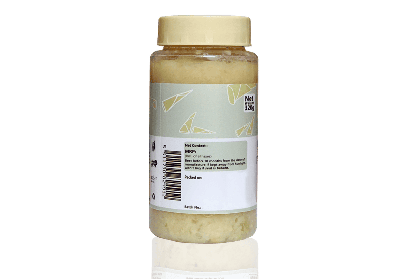 Kuhi's Bamboo Shoot (Raw) Baas Ka Achaar | No Preservatives | Homemade FERMENTED Pickle (250 GMS) view 3