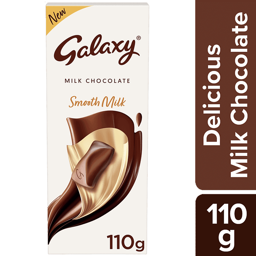 Galaxy Silky Smooth Milk Chocolate Bar, 110 G