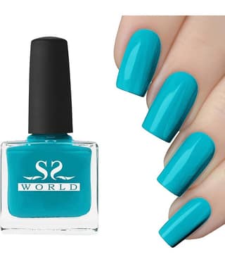 ssworld Bleu Allure Nail Polish 15 ( Pack of 2 )