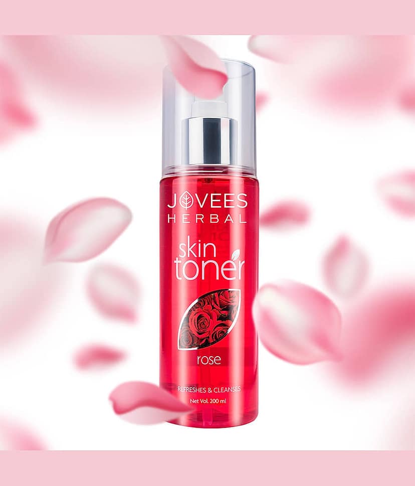 Jovees Herbal Rose Skin Toner For Glowing & Hydrating And Pore Tightening 200 ml (Pack of 1)