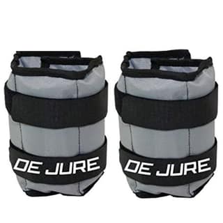 DE JURE FITNESS Ankle & Wrist Weight Set, Adjustable Strap