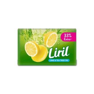 Lirill Lime & Tea Tree Oil Soap, 125 gm Box
