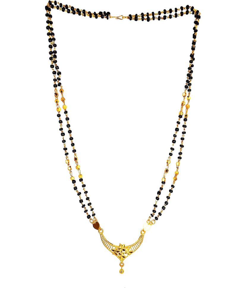 KRIMO Gold Plated Letest & Designer Mangalsutra For Women-100271 view 2