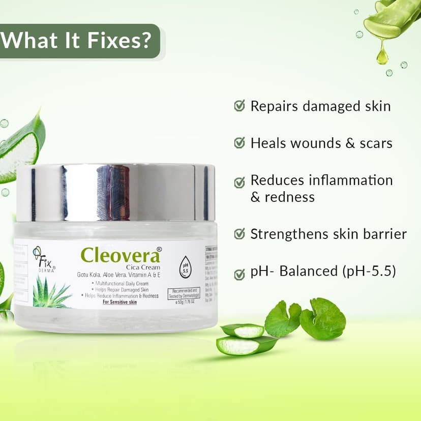Fixderma Cleovera Cica Cream view 2